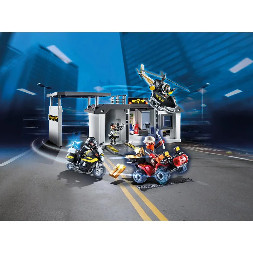 Playmobil Quartier général des policiers d'élite City Action 70338^ La Ville, La Police Et Les Secours