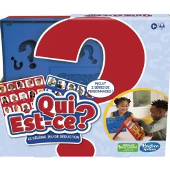 Hasbro Gaming Qui Est-ce - Nouvelle Version - Jeu de logique et déduction^ Quiz Et Devinettes