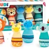 Ludi Quille tissus^ Jouets À Encastrer Et À Empiler