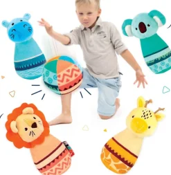 Ludi Quille tissus^ Jouets À Encastrer Et À Empiler