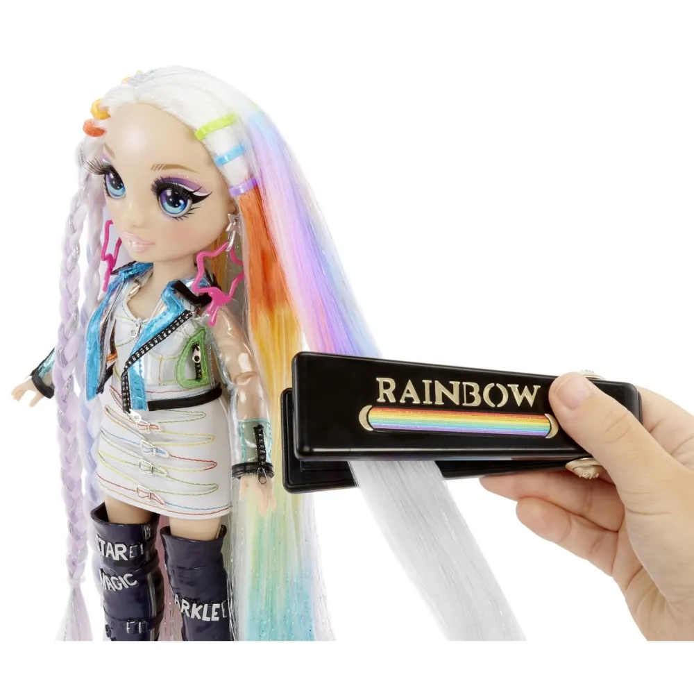 MGA Rainbow High Studio de coiffure et Poupée Amaya Raine^ Poupées Mannequins|Mini-Univers