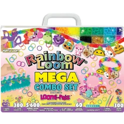 Bandai Rainbow loom Mega combo loomipals^ Perles, Bijoux Et Perles À Repasser