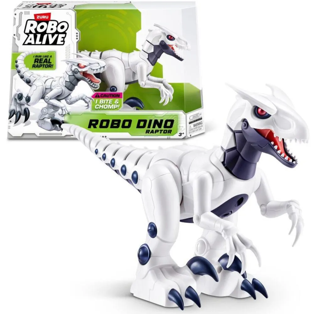 Varta Raptor blanc Robo Alive^ Les Figurines Interactives Et À Fonction