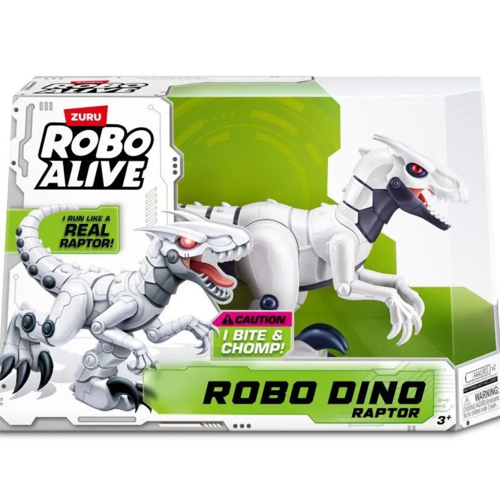 Varta Raptor blanc Robo Alive^ Les Figurines Interactives Et À Fonction