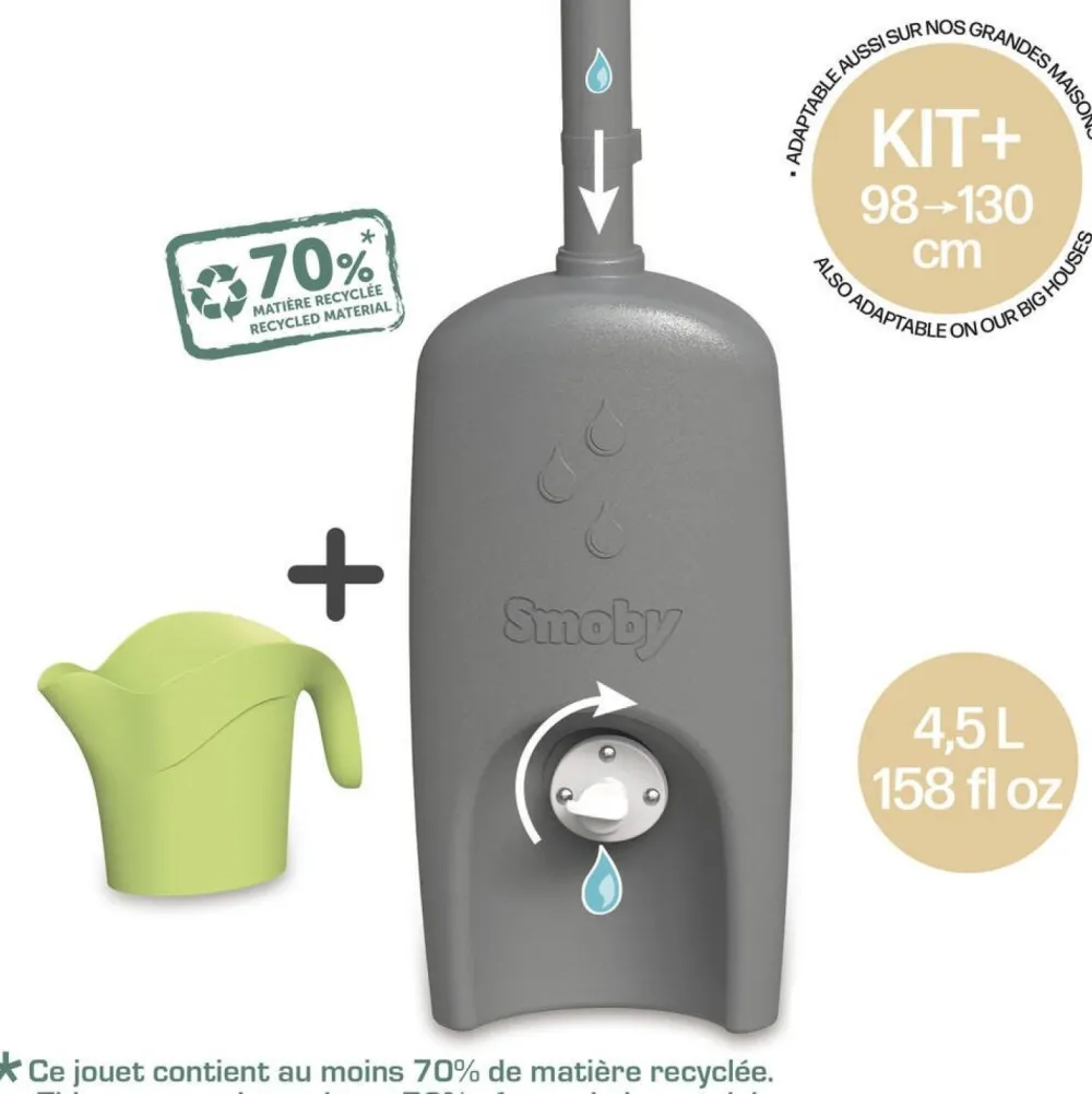 Smoby Récupérateur d'eau de pluie Life^ Maisons, Toboggans Et Jeux D'Extérieur