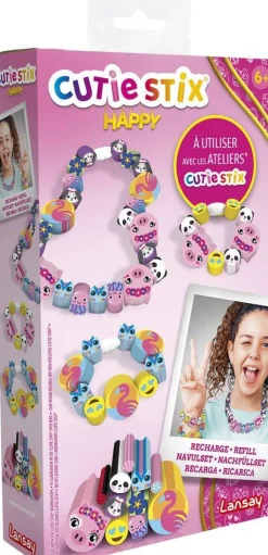 Lansay Recharge Happy Cutie Stix^ Perles, Bijoux Et Perles À Repasser