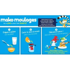Mako Recharge Plâtre Moulages 800 G^ Modelage Et Moulage