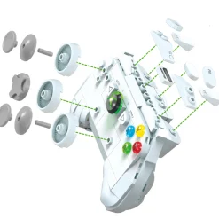 MEGA Replique à construire Microsoft XBOX 360 -^ Super Héros, Cinéma Et Jeux Vidéo
