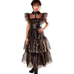 Rubies Robe de bal - déguisement Mercredi Addams 11/13 ans^ Déguisements Personnages
