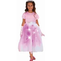 Rubies Robe de princesse Lumineuse sequins - Taille 5-6 ans^ Déguisements Princesses Et Fées