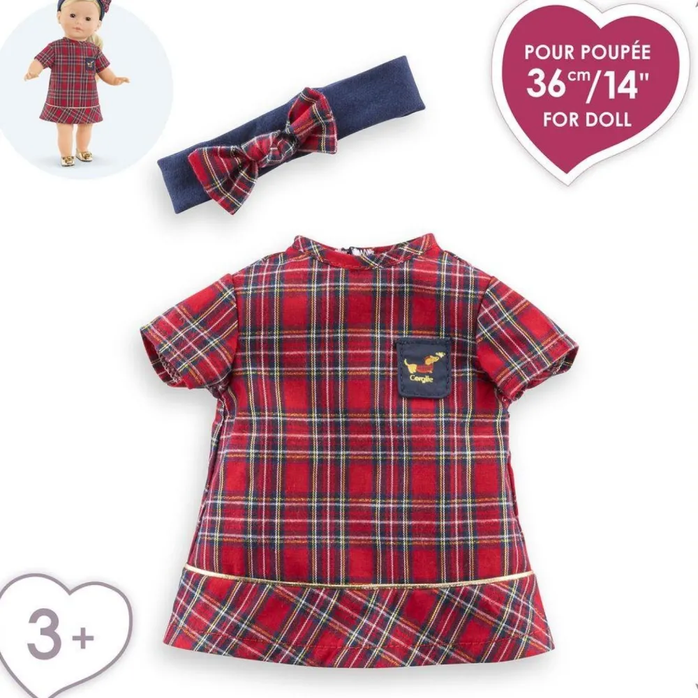 Corolle Robe et manteau en fêtes - Ma^ Vêtements Pour Poupons Et Poupées