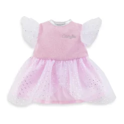Corolle Robe rose à paillettes Ma^ Vêtements Pour Poupons Et Poupées