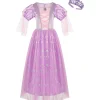 Robe Violette - taille 8-10 ans^ Déguisements Princesses Et Fées