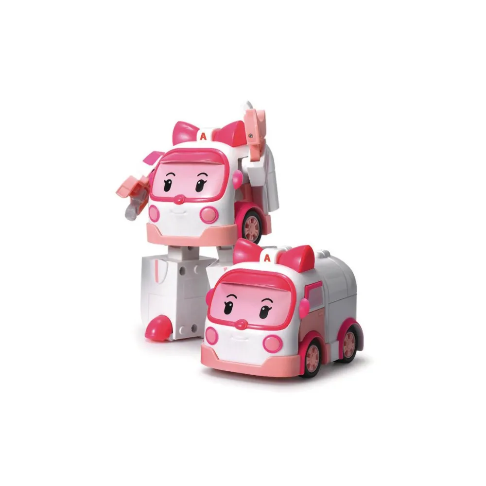 Silverlit Robocar Véhicule transformable - Ambre^ Les Héros Et Personnages
