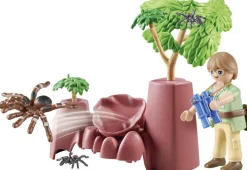 Playmobil Rocher avec araignée géante Wiltopia 71627^ Les Animaux