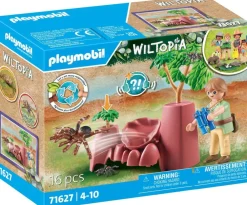 Playmobil Rocher avec araignée géante Wiltopia 71627^ Les Animaux