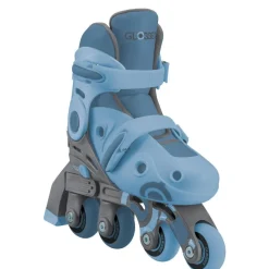Globber Rollers En Ligne 2 En 1 Évolutifs Bleu Taille 30 À 33^ Trottinettes