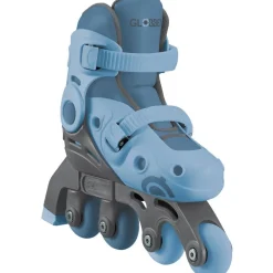 Globber Rollers En Ligne 2 En 1 Évolutifs Bleu Taille 30 À 33^ Trottinettes