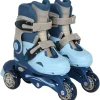 Moov'ngo Rollers évolutifs 3 roues bleu taille 27-30^ Rollers, Skates Et Protections