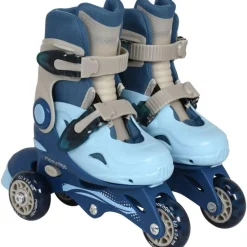 Moov'ngo Rollers évolutifs 3 roues bleu taille 27-30^ Rollers, Skates Et Protections