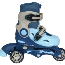 Moov'ngo Rollers évolutifs 3 roues bleu taille 27-30^ Rollers, Skates Et Protections