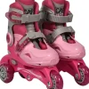 Moov'ngo Rollers évolutifs 3 roues roses - Taille 27-30^ Rollers, Skates Et Protections