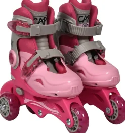 Moov'ngo Rollers évolutifs 3 roues roses - Taille 27-30^ Rollers, Skates Et Protections