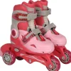 Moov'ngo Rollers évolutifs 3 roues rose taille 30-33^ Rollers, Skates Et Protections