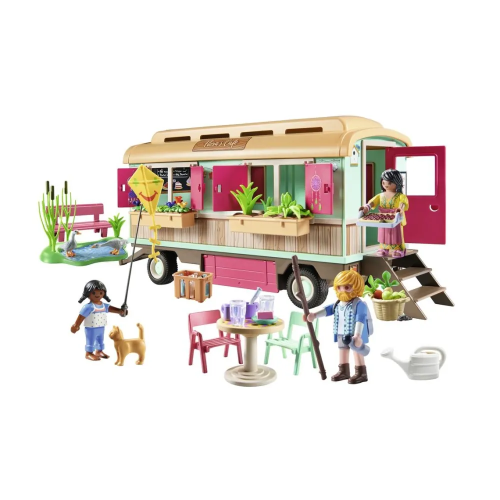 Playmobil Roulotte café boutique - Country 71441^ La Ferme Et L'Univers Agricole