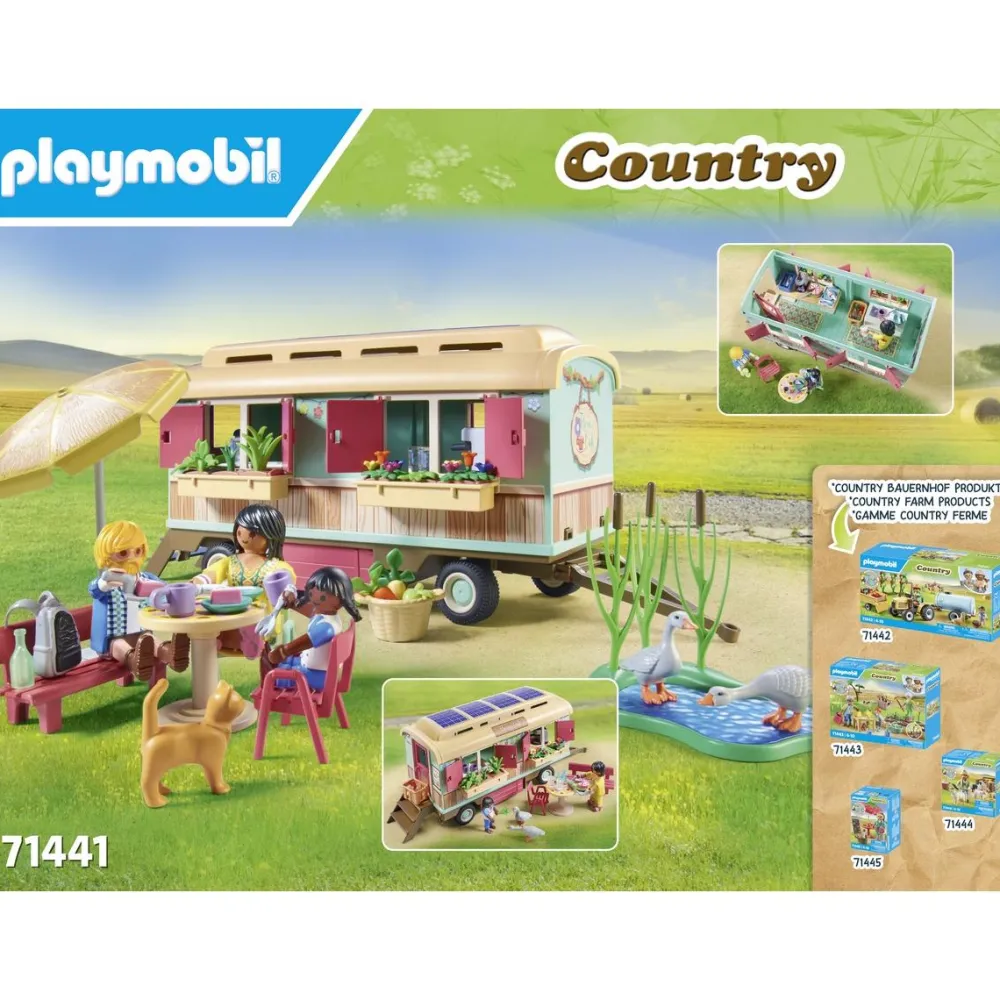 Playmobil Roulotte café boutique - Country 71441^ La Ferme Et L'Univers Agricole