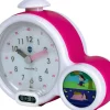 Pabobo Réveil Multifonctions Kid Sleep Clock Rose, Apprentissage Facile De L'heure^ Réveils
