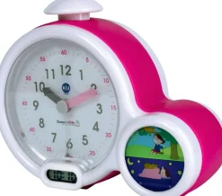 Pabobo Réveil Multifonctions Kid Sleep Clock Rose, Apprentissage Facile De L'heure^ Réveils