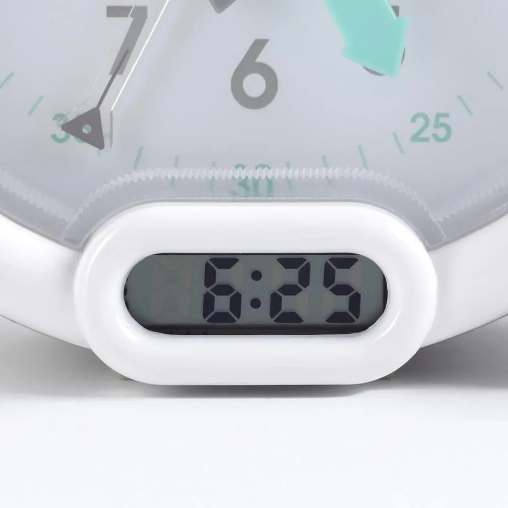 Pabobo Réveil Multifonctions Kid Sleep Clock Rose, Apprentissage Facile De L'heure^ Réveils