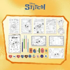 Lisciani Giochi Sac à dos - Ecole de dessin et coloriage Stitch^ Dessin