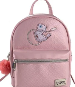 WTT Sac à dos Fashion Pink Mew - Pokemon^ Bagagerie