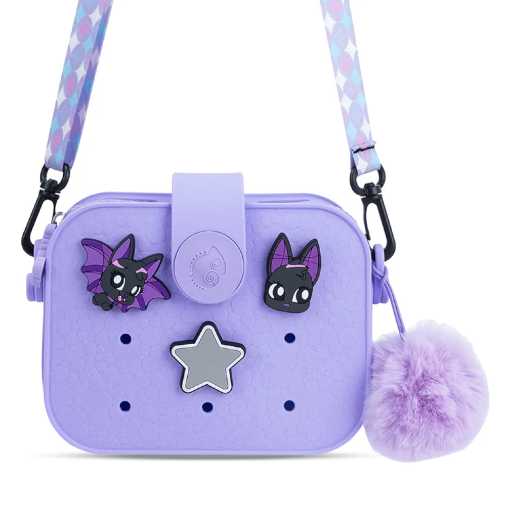Sac à main Minipop à customiser Swop pops violet^ Bagagerie