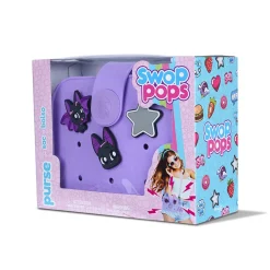 Sac à main Minipop à customiser Swop pops violet^ Bagagerie