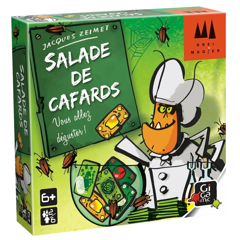 Gigamic Salade de cafards^ Jeux D'Ambiance