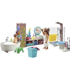 Playmobil Salle de bains avec douche et baignoire My Life 71611^ La Ville, La Police Et Les Secours