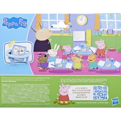 Hasbro Salle de classe de Peppa pig^ Les Héros Et Personnages