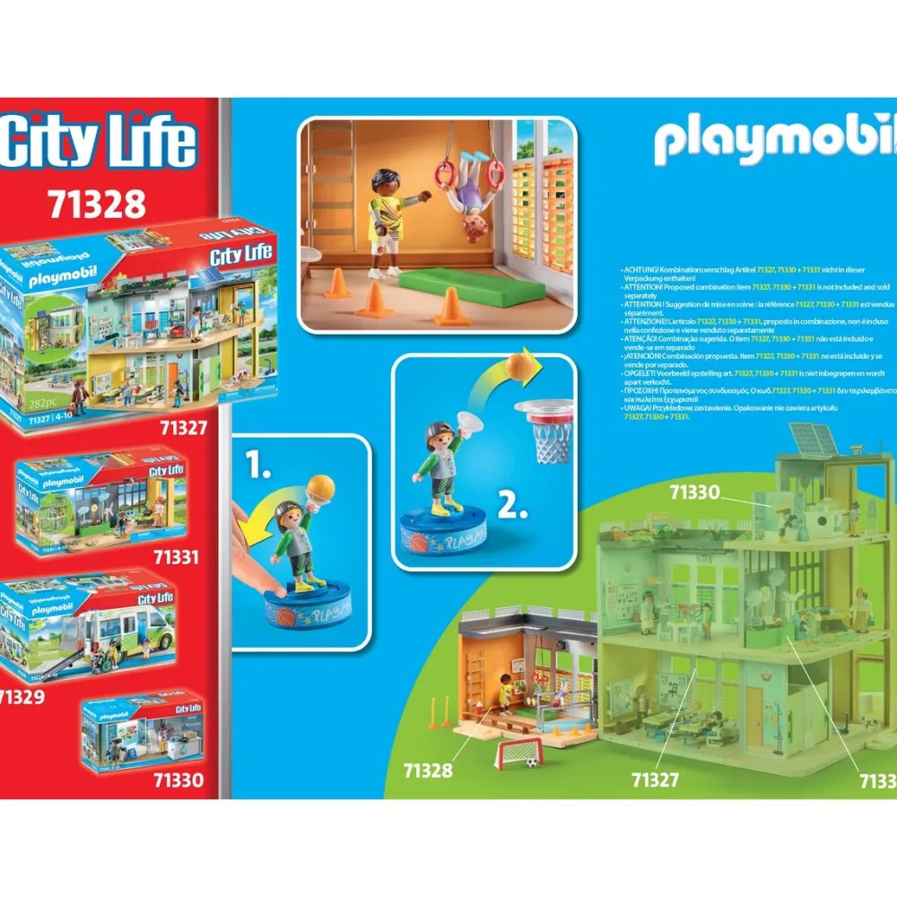 Playmobil Salle de sport - City Life 71328^ La Ville, La Police Et Les Secours