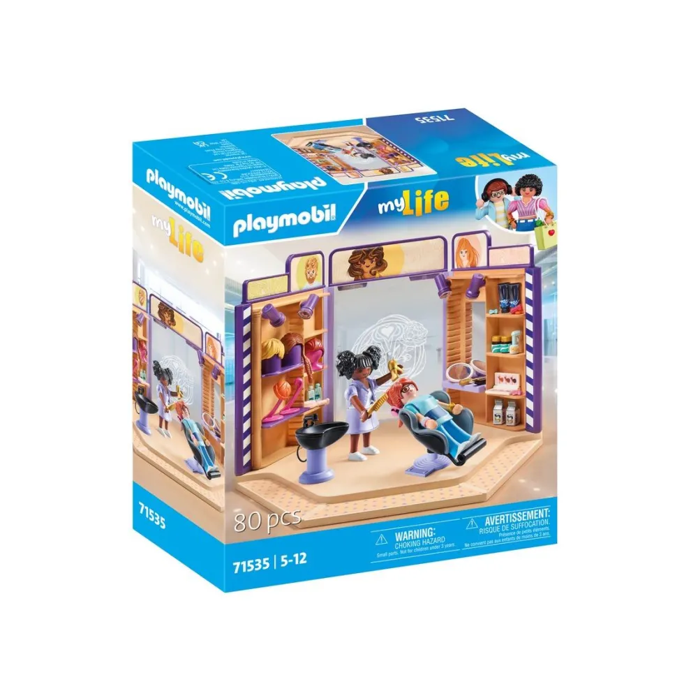 Playmobil Salon de coiffure - My life 71535^ La Ville, La Police Et Les Secours