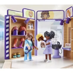 Playmobil Salon de coiffure - My life 71535^ La Ville, La Police Et Les Secours