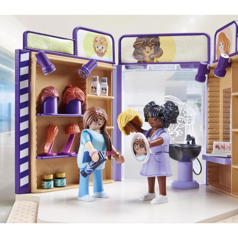 Playmobil Salon de coiffure - My life 71535^ La Ville, La Police Et Les Secours