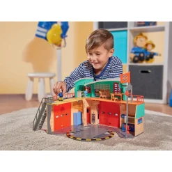 Varta Sam le Pompier - Caserne de Pompier Pontypandy^ La Ville, La Police Et Les Secours