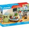 Playmobil Scanner médical avec patiente Action Heroes 71618^ La Ville, La Police Et Les Secours