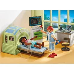 Playmobil Scanner médical avec patiente Action Heroes 71618^ La Ville, La Police Et Les Secours