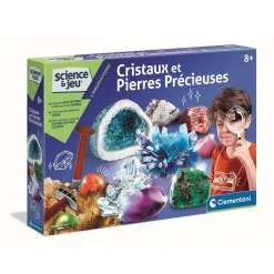 Clementoni Sciences & jeu : Cristaux et pierres précieuses^ Physique Et Chimie