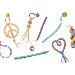 Janod Scoubidous peace et love 50 fils - Les ateliers déco^ Autres Activités Créatives
