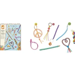 Janod Scoubidous peace et love 50 fils - Les ateliers déco^ Autres Activités Créatives